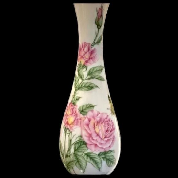 Vintage 1986 Lenox Limited Edition Fine Ivory China Mother's Day Vase - Picture 2 of 10